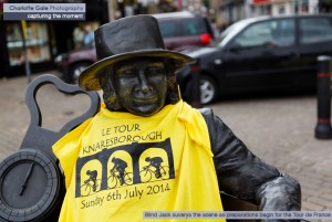 Blind Jack of Knaresborough prepares for the Tour