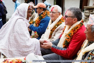 Villagers in Nepal