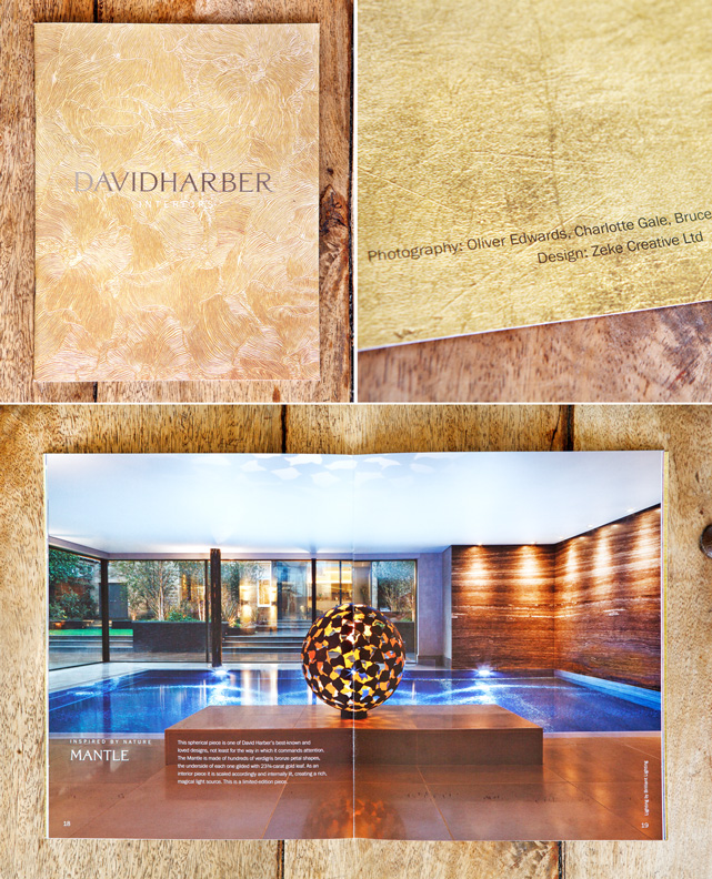 David Harber Sculptures Brochure (lighting by Brilliant)