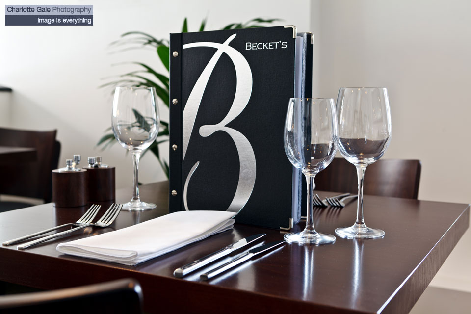 Becket's Restaurant Marketing Photography