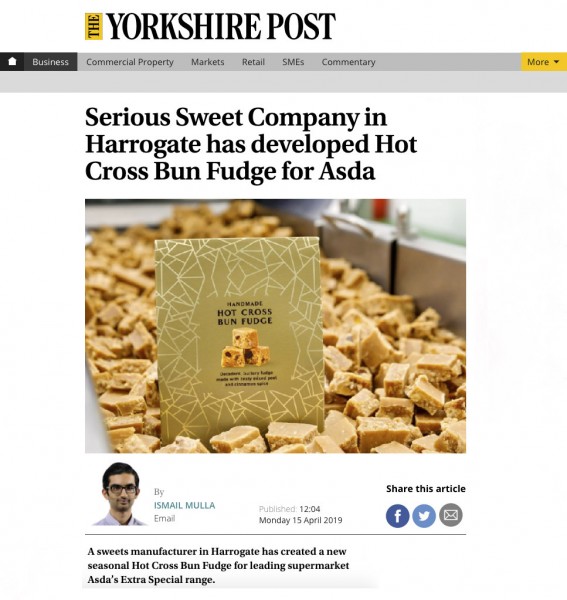 Yorkshire Post Serious Sweet Co ASDA