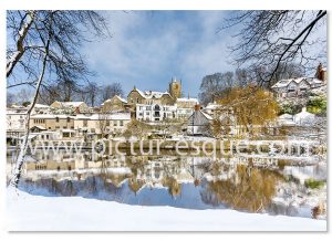 Knaresborough Snowy Christmas Card