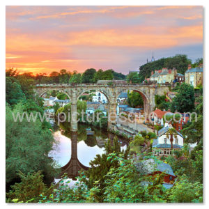 Knaresborough Viaduct Sunset