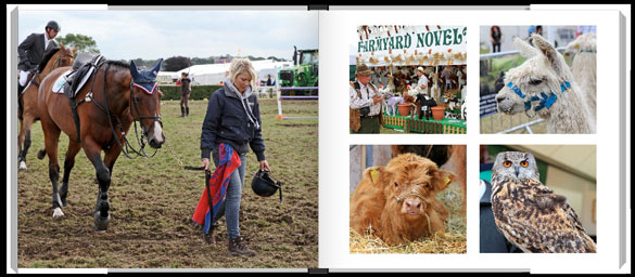 Yorkshire Show custom photo book