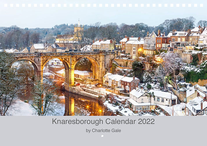 Knaresborough Wall Calendar 2022 by Charlotte Gale Photography Knaresborough Viaduct in the Snow