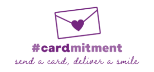 #cardmitment send a card, deliver a smile