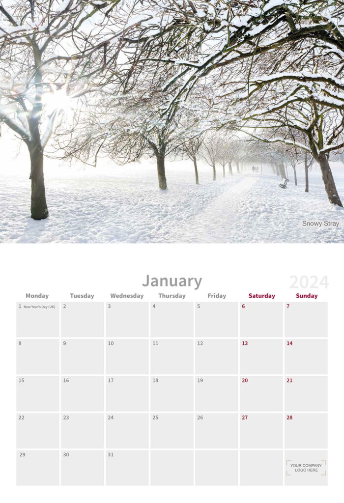 Harrogate corporate calendars