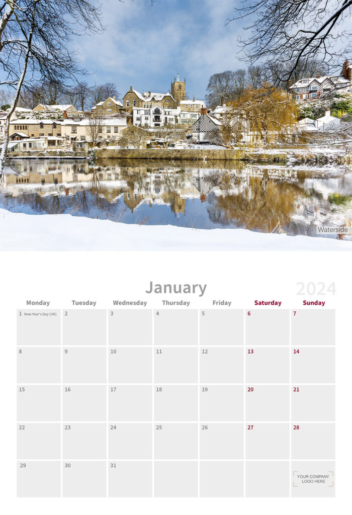 Knaresborough corporate calendars by Charlotte Gale Photography