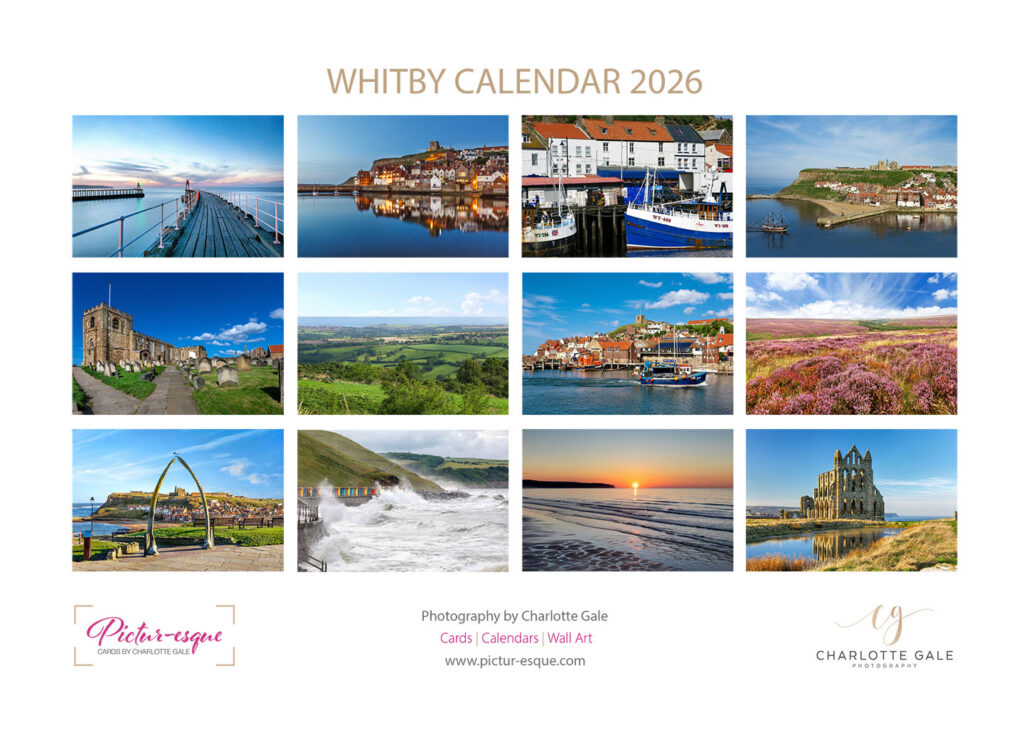 Whitby 2026 Wall Calendar by Charlotte Gale