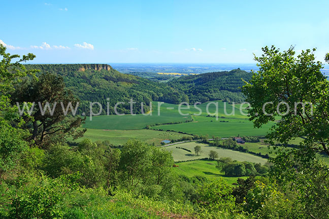 Sutton Bank photo on canvas and Sutton Bank framed photo