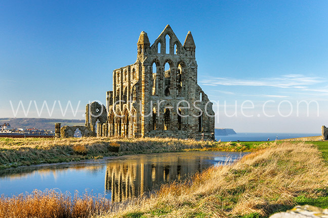 Whitby photo on canvas and Replica Whitby framed photo