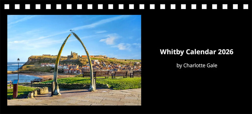 Whitby desk calendar 2026 by Charlotte Gale Photography